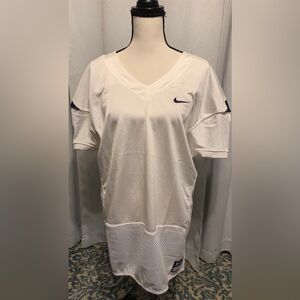 NIKE on Field 845929-107 Mens Team White Blue Football Jersey Size XXL